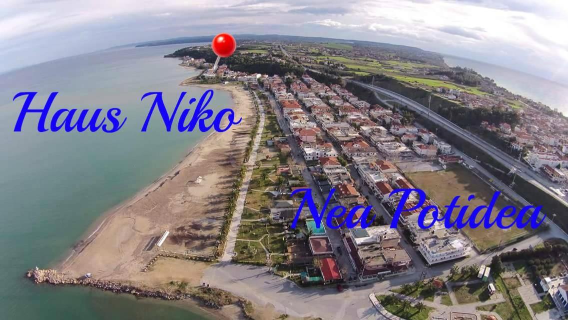 Haus Niko Apartments And Suites Nea Poteidaia Zewnętrze zdjęcie